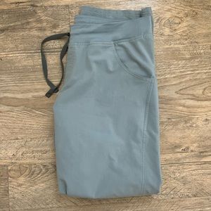 RARE Figs Dusty Blue Kade Cargo Scrub Pants
